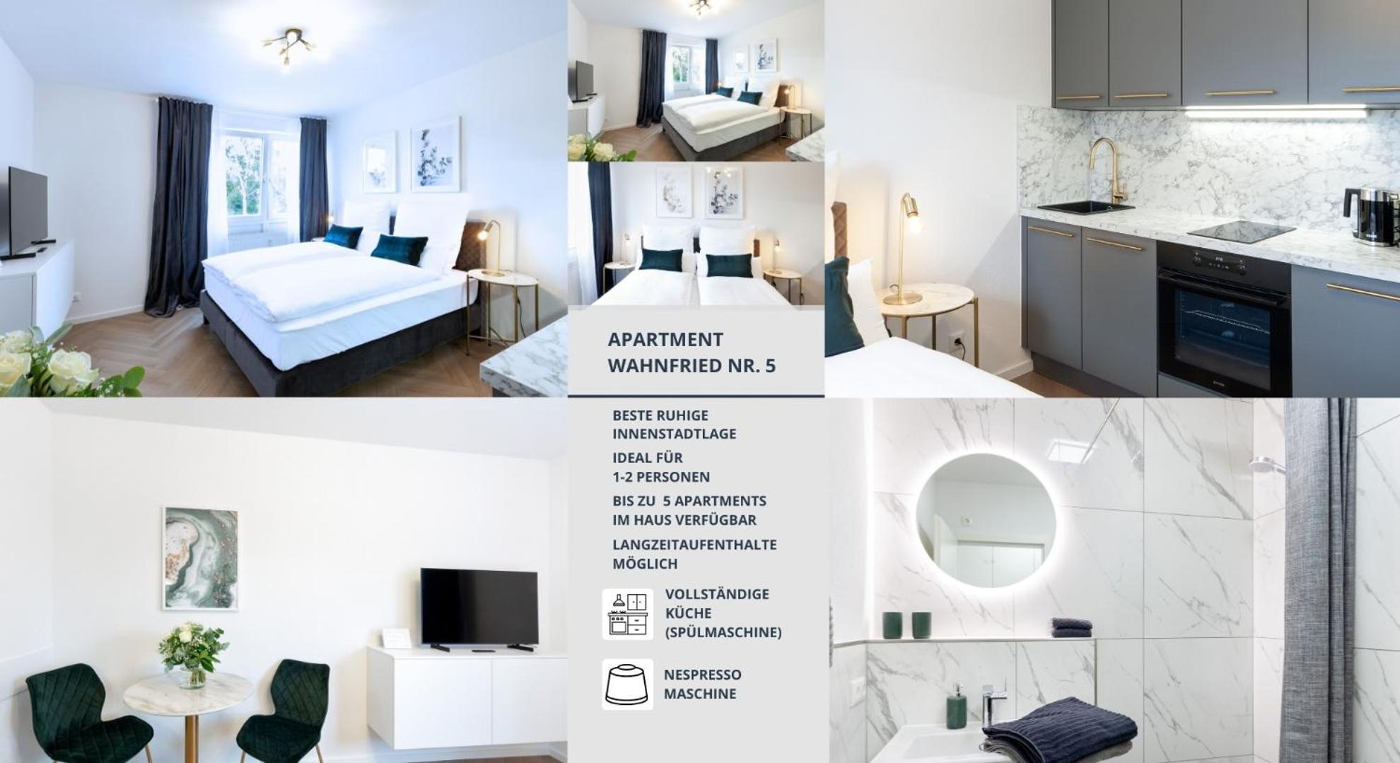 באיירוט Apartment Wahnfried No5 - Zentrales Cityapartment Kueche Mit Duschbad - 300M Zur Fussgaengerzone מראה חיצוני תמונה